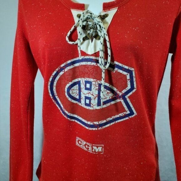 CCM Official Vintage Montreal Canadians Sweater - Picture 4 of 11